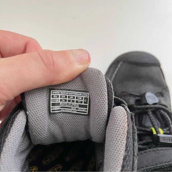 KEEN Toddler Little Kids’ Targhee Mid Waterproof Hiking Boots (size 10) - Picture 5 of 5